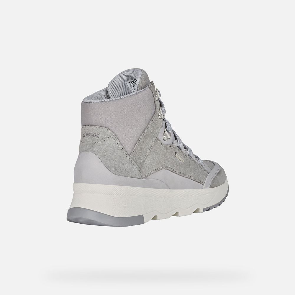 Botins Geox Senhora Cinzentas - Falena Abx - BMDJY5170